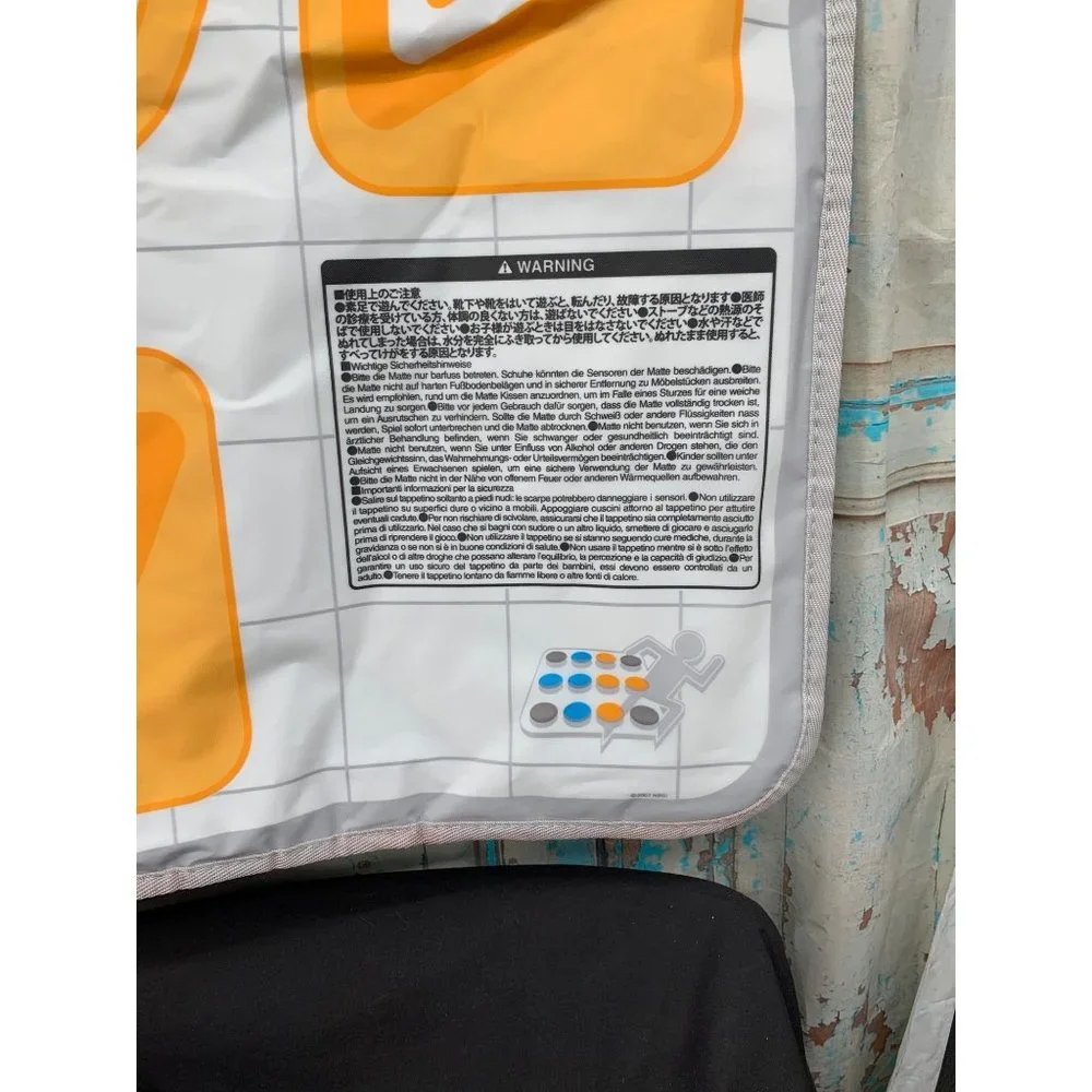 Bandi Namco Games Dance Mat Orange / Blue Nintendo Wii